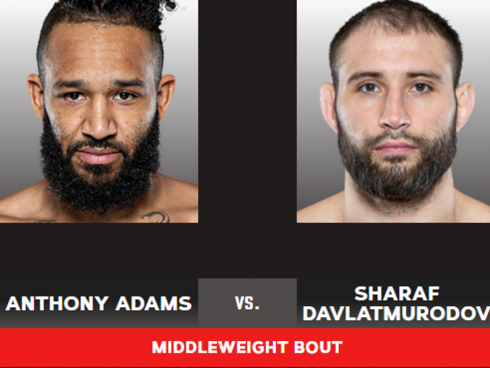 Anthony Adams vs. Sharaf Davlatmurodov Prediction MMA 4/21